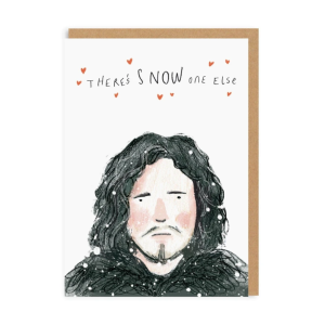 Greeting Card There's Snow One Else 